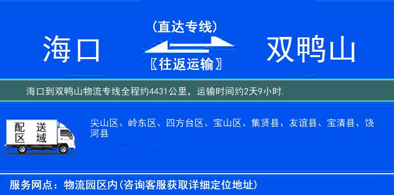 海口到物流專線