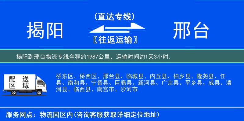 揭陽到物流專線