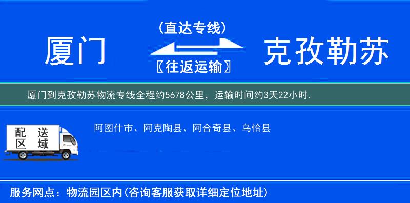 廈門到物流專線