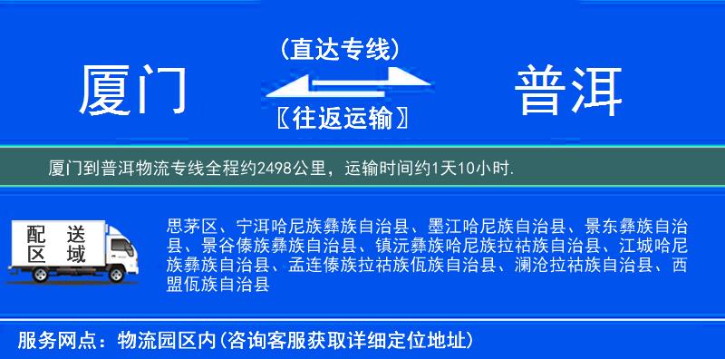 廈門到物流專線