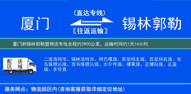 廈門到物流專線